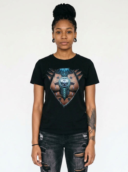 Spiral - Cyber Skin - T-Shirt, second view