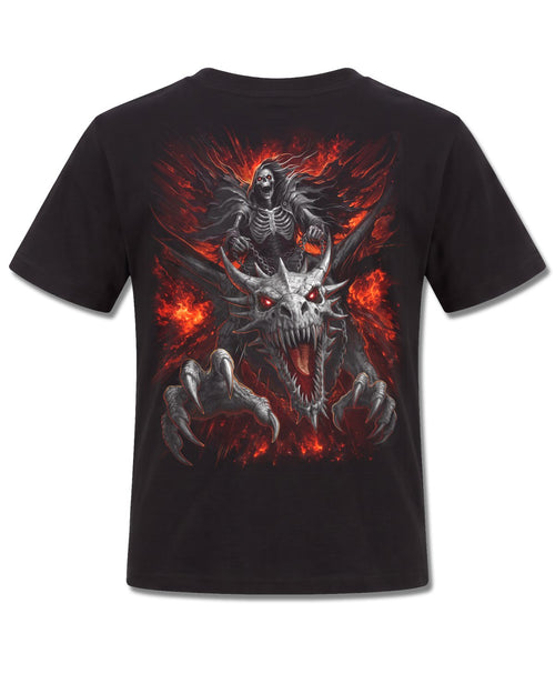 Spiral - Dragon Reaper - Kids T-Shirt, second view