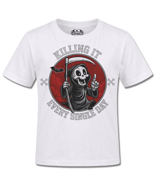 Spiral - Killing It - Kids T-Shirt, second view