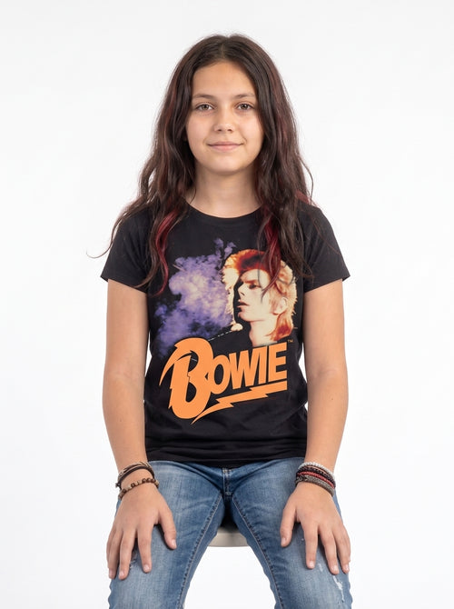 David Bowie - Retro Bowie - Kids T-Shirt, second view