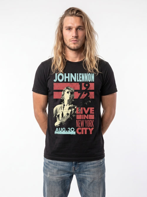 John Lennon - Live In New York City - T-Shirt, second view