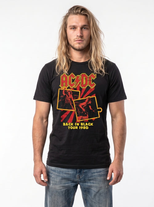 AC/DC - Back In Black Tour 1980 - T-Shirt, second view