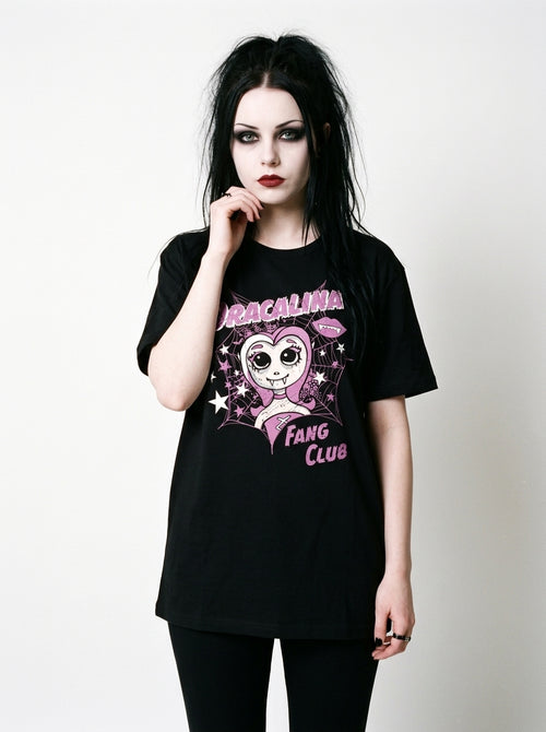My Charming Dead - MCD Dracalina Fang Club - T-Shirt, second view