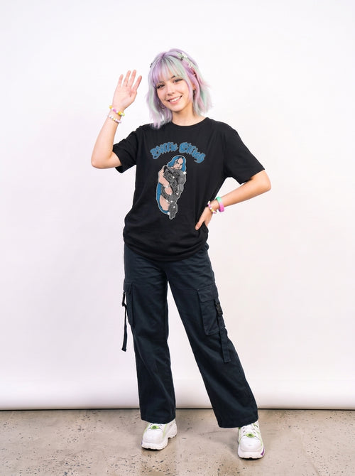 Billie Eilish - Bling Glitter Print - T-Shirt, second view