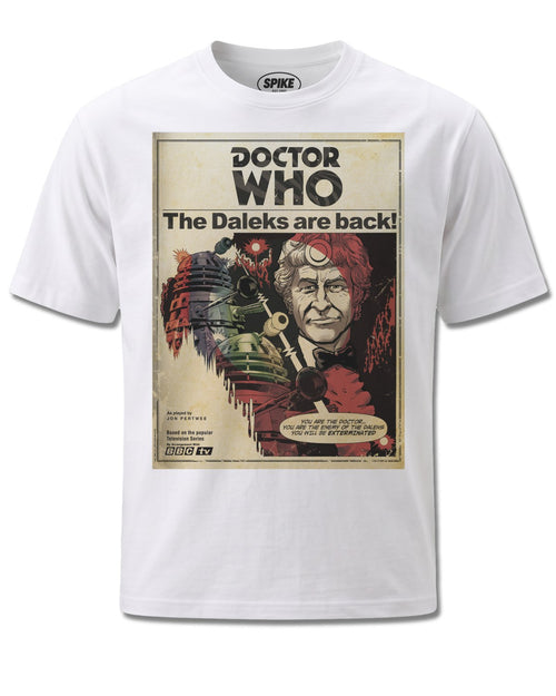 Dr Who - Doctor Who The Daleks Are Back - T-Shirt, second view