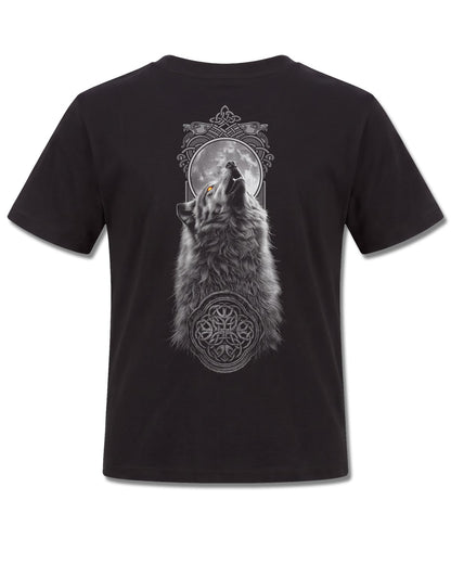 Spiral Darkest Fear design, back view on Black K101, Rock Off Retail official merch