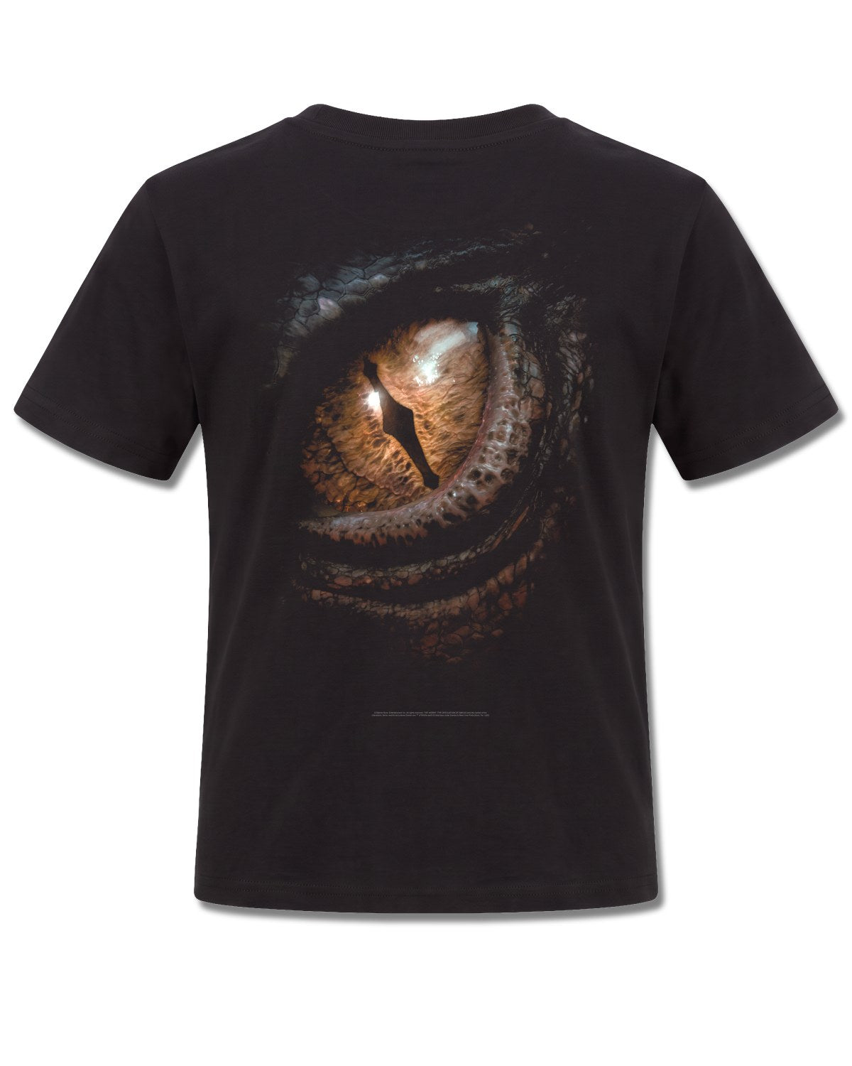 The Lord Of The Rings The Hobbit Smaug (The Lord Of The Rings) design, back view on Black K101
