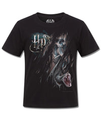 Harry Potter Dark Mark (Harry Potter) design, front view on Black K101, Rock Off Retail official merch