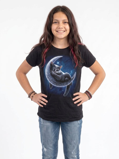 Spiral - Velvet Moon - Kids T-Shirt, second view