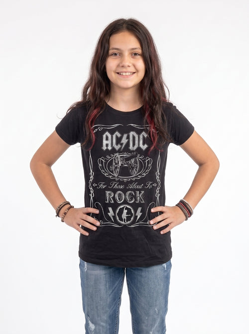 AC/DC - Vintage Cannon Swig - Kids T-Shirt, second view