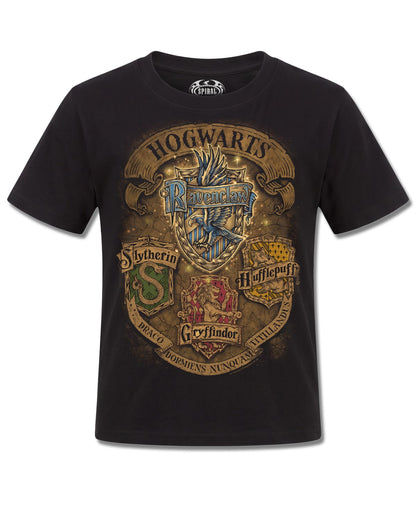 Harry Potter Ravenclaw Crest Ii (Harry Potter) design, front view on Black K121, Rock Off Retail official merch