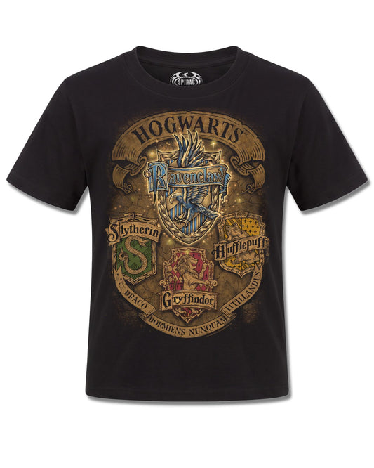 Harry Potter Ravenclaw Crest Ii (Harry Potter) design, front view on Black K121, Rock Off Retail official merch