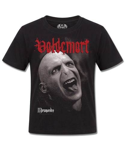Harry Potter Morsmordre (Harry Potter) design, front view on Black K121, Rock Off Retail official merch