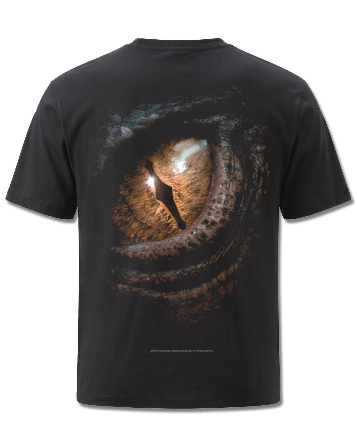 The Lord Of The Rings The Hobbit Smaug (The Lord Of The Rings) design, back view on Black M101