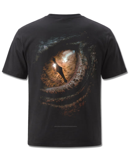The Lord Of The Rings The Hobbit Smaug (The Lord Of The Rings) design, back view on Black M101