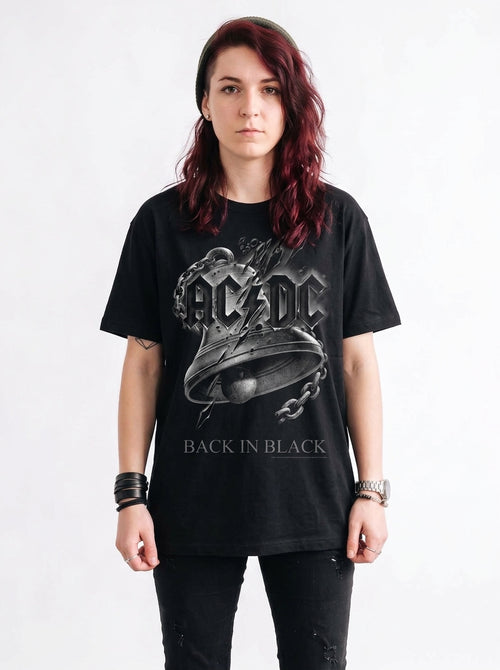 AC/DC - Back In Black Torn - T-Shirt, second view