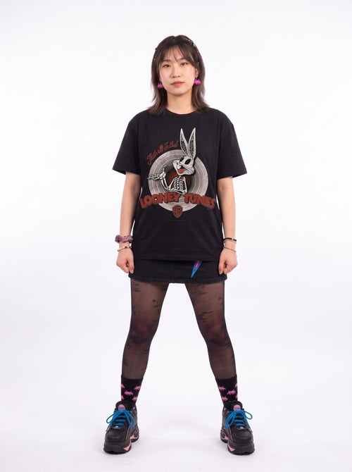 Looney Tunes - Bugs - Skull - T-Shirt, second view