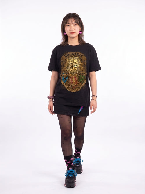 Harry Potter - Hufflepuff Crest II - T-Shirt, second view