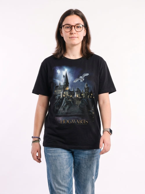 Harry Potter - Hedwig Hogwarts Castle - T-Shirt, second view