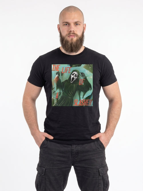 Ghost Face - The Life Of A Slasher - T-Shirt, second view
