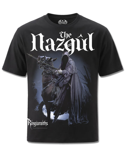 The Lord Of The Rings The Nazgul Ringwraiths (The Lord Of The Rings) design, front view on Black M121