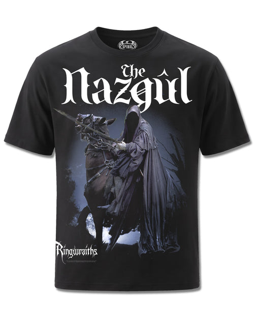The Lord Of The Rings The Nazgul Ringwraiths (The Lord Of The Rings) design, front view on Black M121
